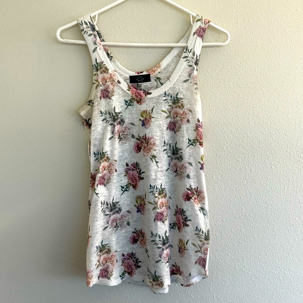XYNC Clothing Floral Tank Top